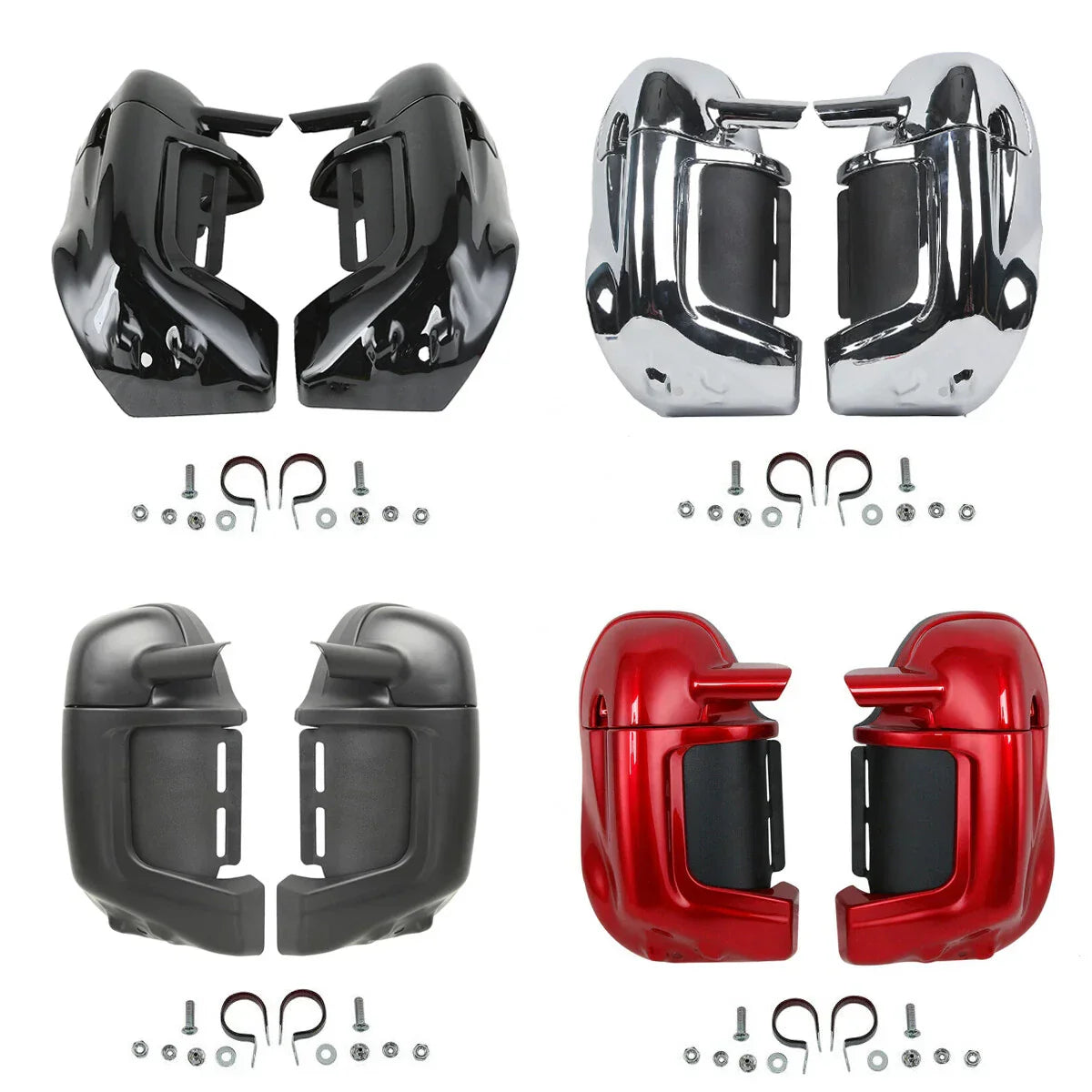 Vented Leg Fairings for Harley Touring Street Road Glide 1983-2013