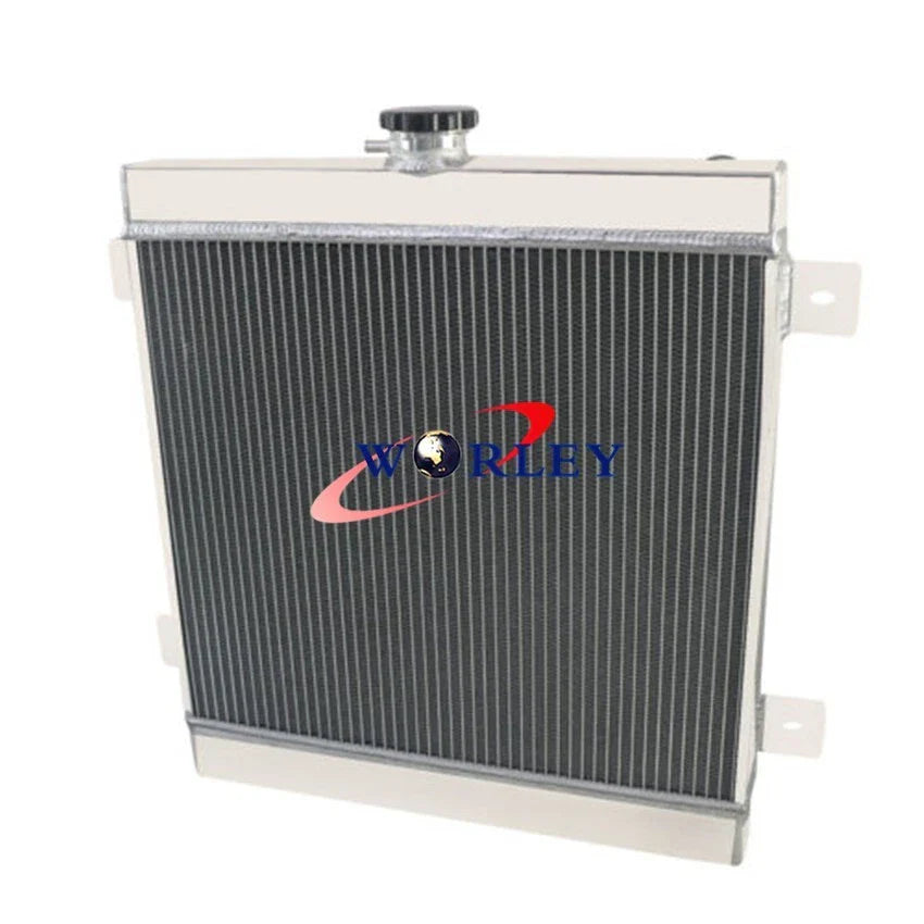 3Row Aluminum Radiator + Fan for 1962 Chrysler Valiant S Series (1962)