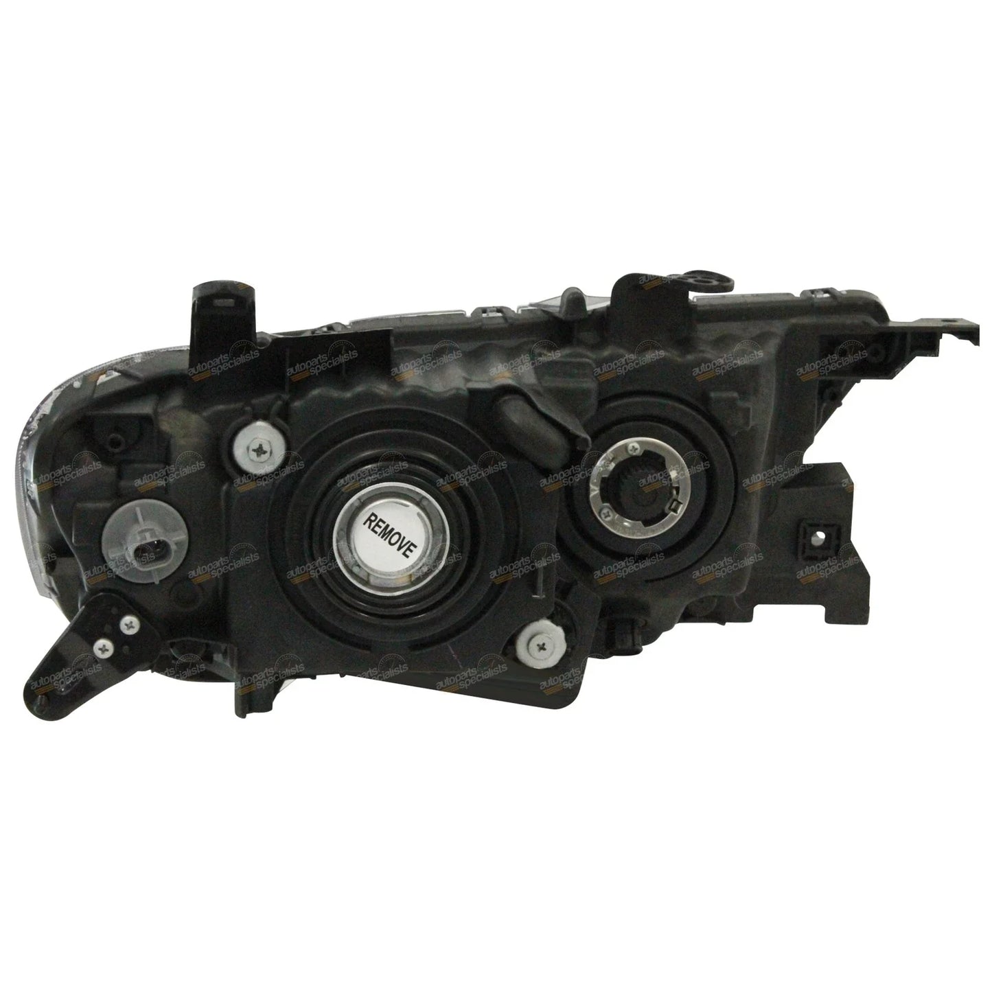 LH+RH Clear Projector Headlights for Mitsubishi Challenger PB (2009-2013)
