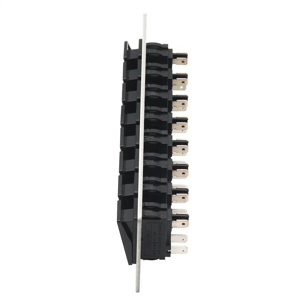 8 Rocker Switch Panel with LED Light for Boat Car