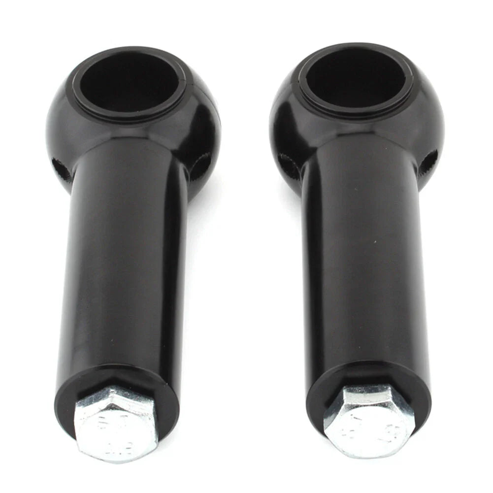 4" Handlebar Clamp Riser for Harley Davidson Cruisers  - Pair
