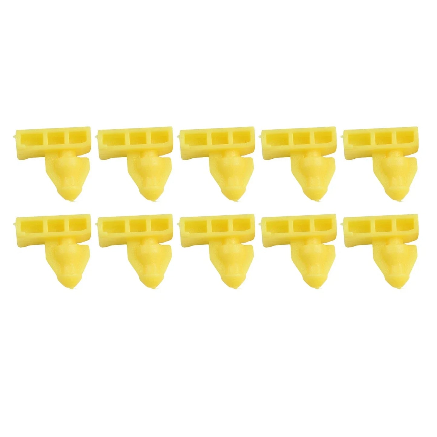 2 x White Clips for Nissan Juke & X-Trail