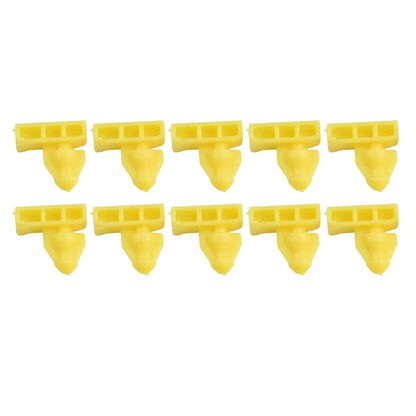 2 x White Clips for Nissan Juke & X-Trail