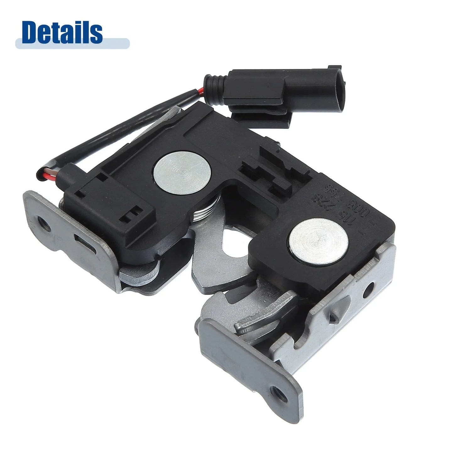Front Hood Latch Actuator Assembly for BMW Black Gray