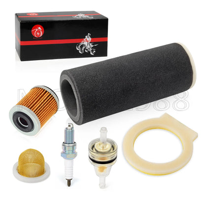 Air Filter Oil Filter Spark Plug Kit for Yamaha Raptor 350 (2004–2013)
