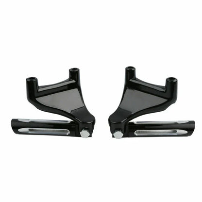 Rear Passenger Foot Pegs for Harley Sportster 883 1200 (2004-2013) Black