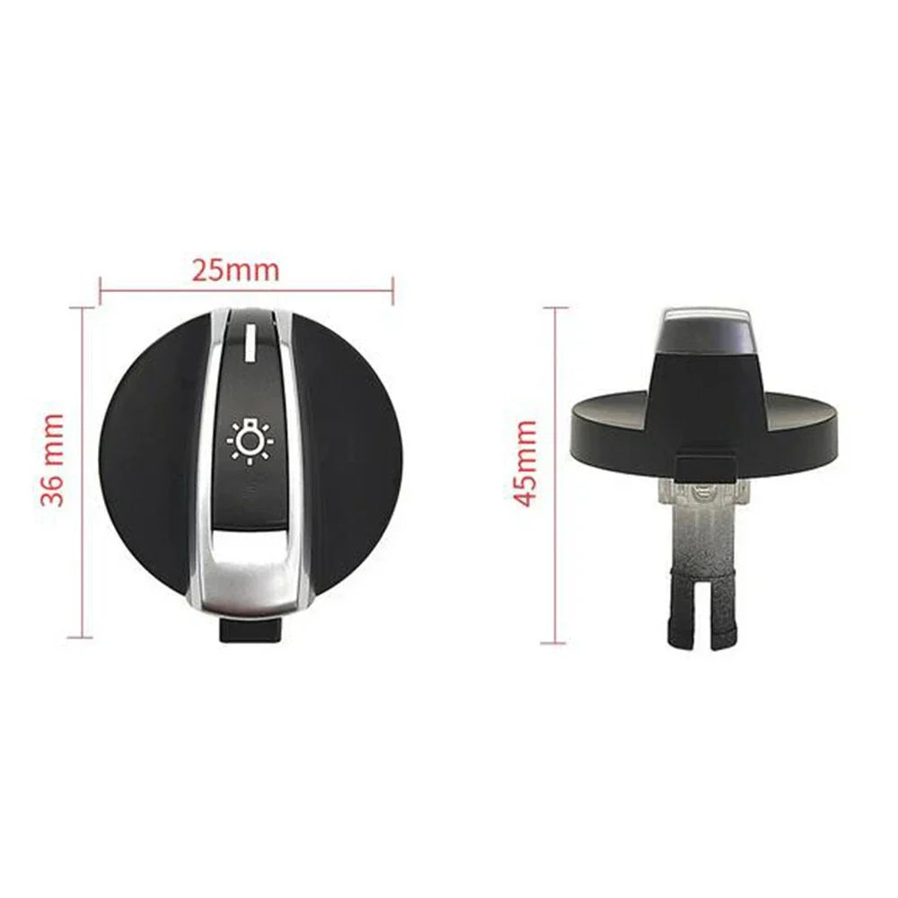 Front Headlight Control Switch Knob for BMW 5 7 Series (2010-2017)