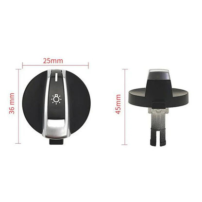 Front Headlight Control Switch Knob for BMW 5 7 Series (2010-2017)