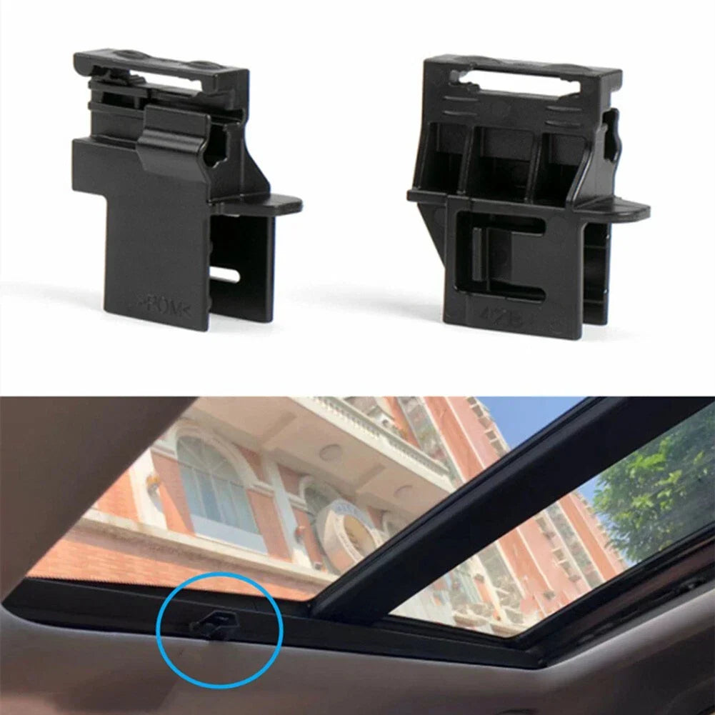 2 x Sunroof Sun Visor Fixed Buckle Sun Shade Clip for Honda CR-V (2017–2021)