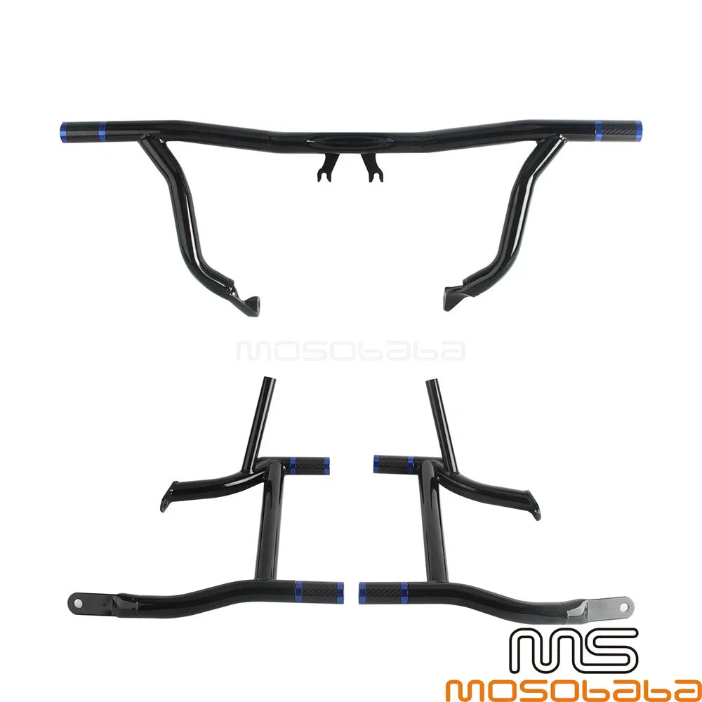 Saddlebag Guard Crash Bar for Harley Road King Police FLHP Road Glide ST (2008-2023)