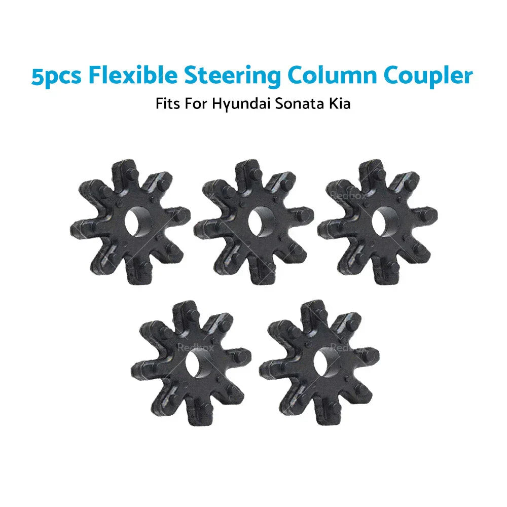 5x Steering Column Rubber Flex Coupling for Hyundai i30 Sonata Santa Fe (2007-2023)