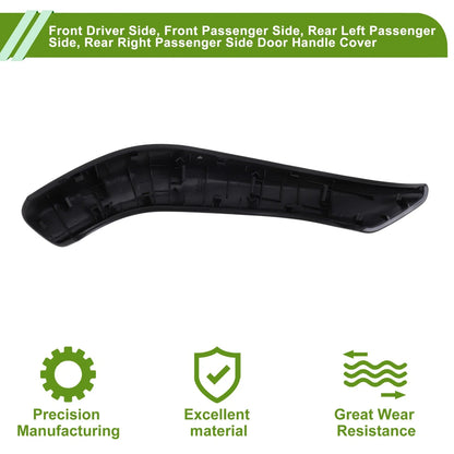 Door Panel Handle Pull Trim Cover for BMW X1 F48 Black (2016 - 2022)