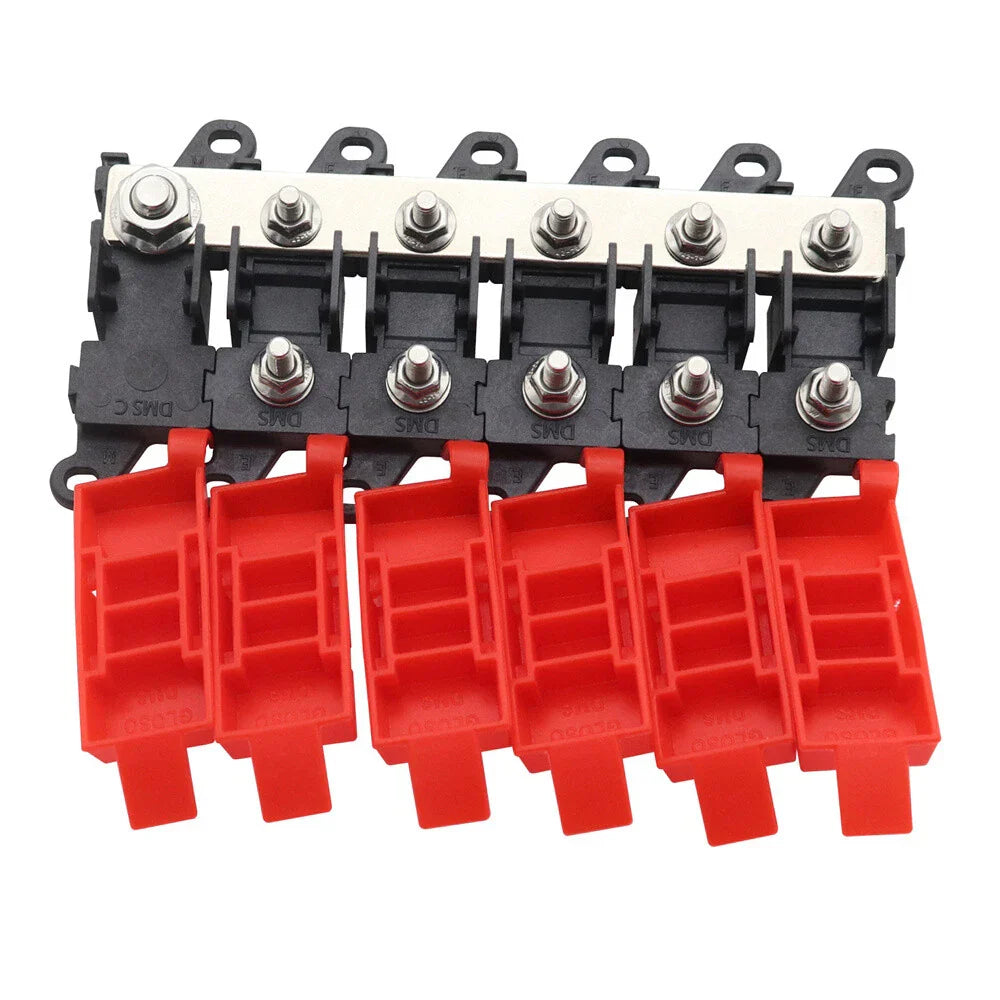 5-Way Fuse Holder 200A Multi-Pole Fuse Block for AU