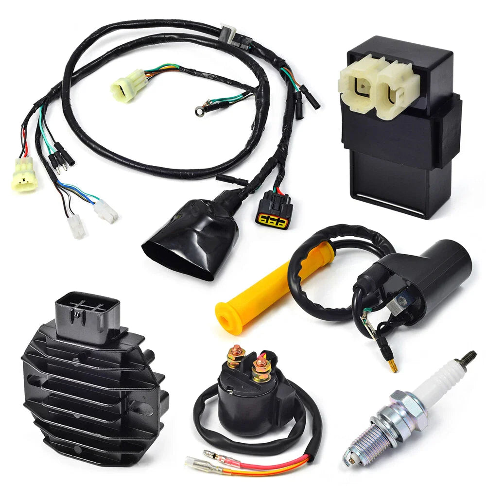 CDI Ignition Coil Spark Plug Wire Harness Assy for Honda TRX400EX (2004–2008)