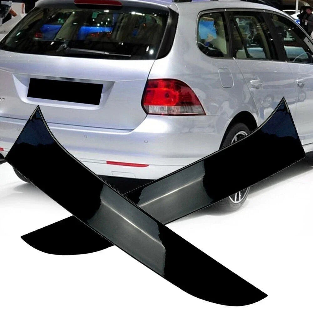 Rear Window Side Canard Spoiler Splitter Trim for Golf 6 MK6 Variant