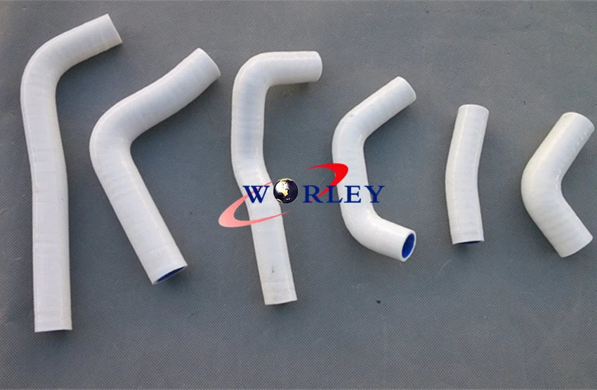 Silicone Radiator Hose for Honda CRF450 CRF450R (2002-2004) BLACK