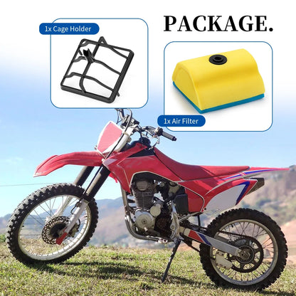 Air Filter & Cage Holder for Honda CRF150F CRF230F (2003–2019)