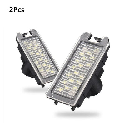 Number Plate Lights for Jeep Grand Cherokee, Compass (2014-2023), Fiat 500 (2013-2019)