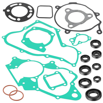 Engine Top Bottom End Gasket W/ Oil Seal for Honda CR85R CR85RB (2003-2007)