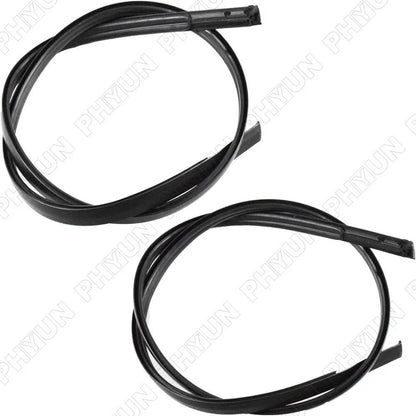 Black Auto Roof Trim Molding  Left+Right for 2009-2013 Toyota Corolla