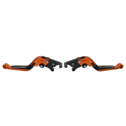 CNC Orange Extendable Brake Clutch Levers for Yamaha FJR 1300, XJR1300 (2004-2020)