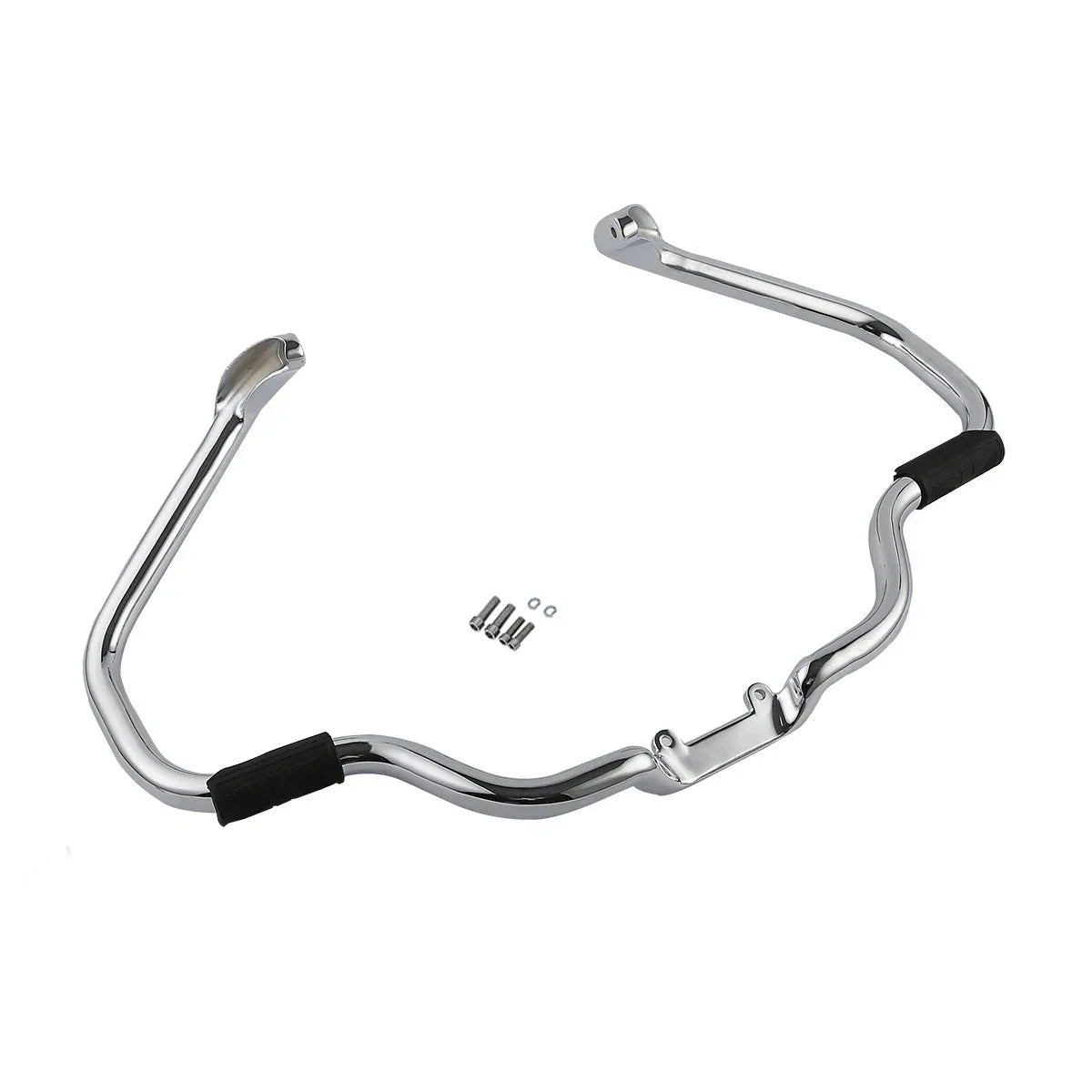 Black/Chrome Mustache Highway Bar for Indian Chief Vintage Chieftain (2014-2025)