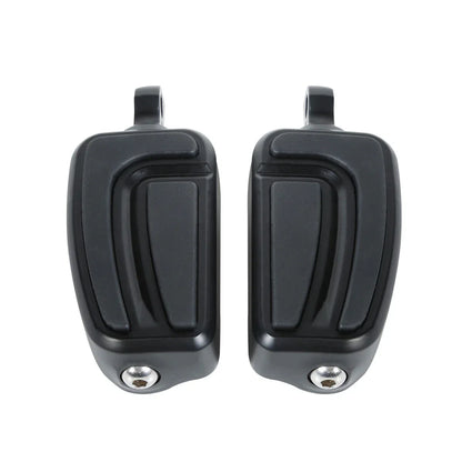 Footpegs for Harley Touring Softail Street Bob Black