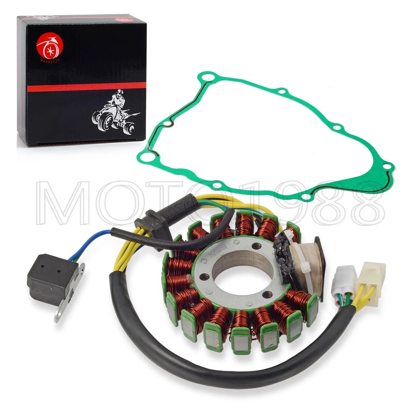Stator & Gasket for Yamaha Bear Tracker 250 YFM250 2WD (1999–2000)