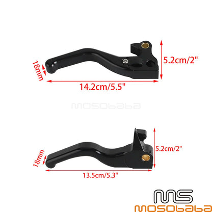 3 Finger 5.3" Brake & Clutch Levers for Harley Sportster Seventy-Two XL1200V