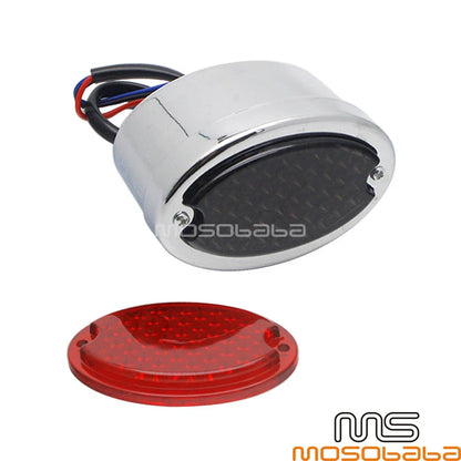 LED Cat Eye Tail Light for Harley Dyna Softail Fat Boy Sportster 883/1200
