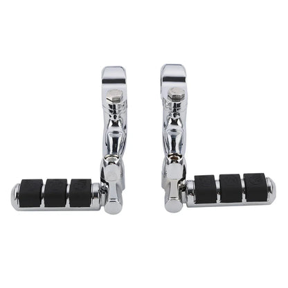 1 1/4" Engine Guard Foot Pegs Mount for Harley Touring Street Glide