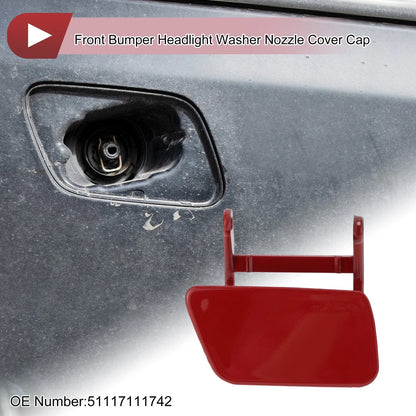 Bumper Headlight Washer Nozzle Cover Cap for BMW 525i (2004-2005)
