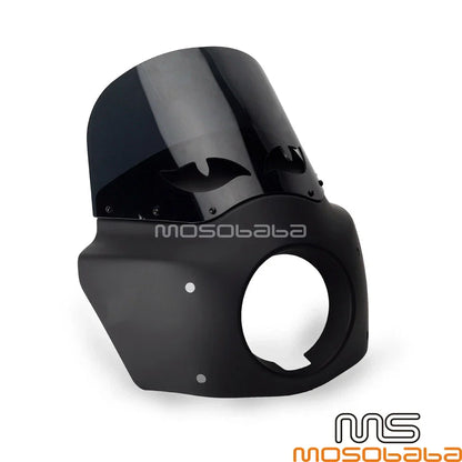Headlight Fairing & Windshield Kit w/ Extension Blocks for Street Bob (2006-2023)