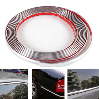 Moulding Trim / 12mm x 16ft / Chrome Bumper Strips for Car