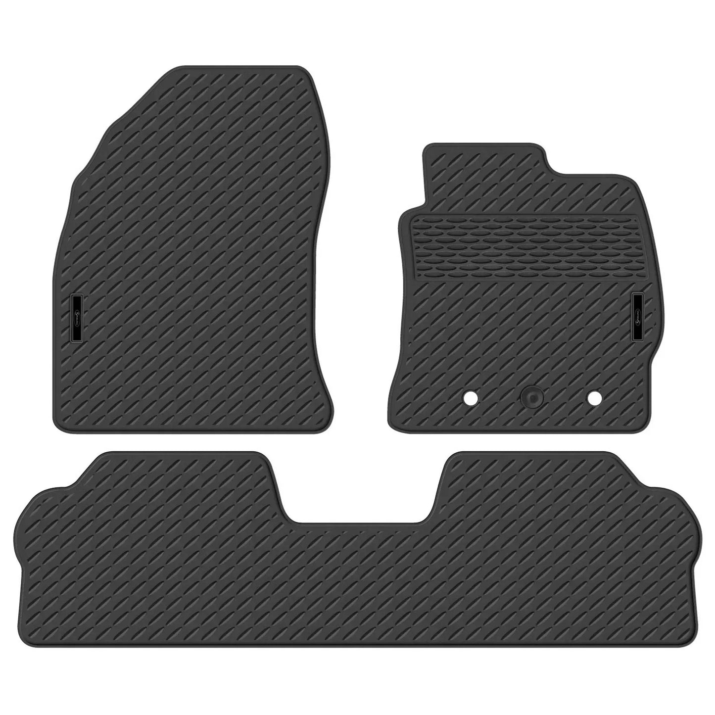 Custom Fit Moulded Rubber Floor Mats for Toyota Corolla (2016-2018)