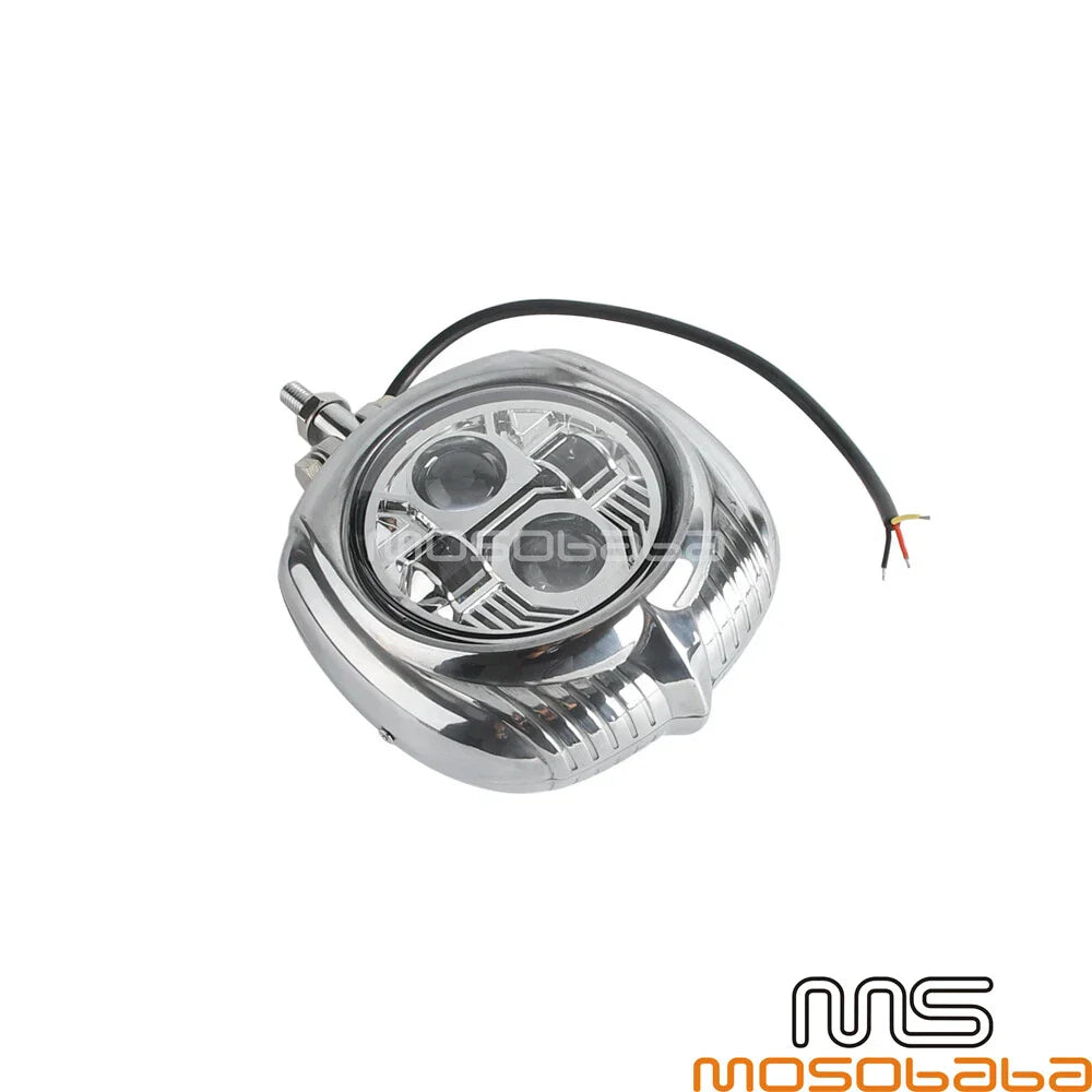 Vintage LED Headlight for Harley, Honda, Yamaha, Suzuki