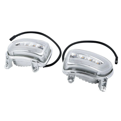 Front LED Turn Signals Clear Lens for Honda Goldwing 1800 GL1800 (2001 - 2017)