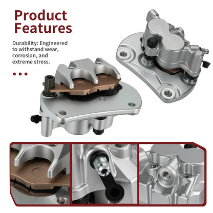 2 x Front Brake Calipers for Can-Am Commander 800 1000 Maverick (2006–2014)