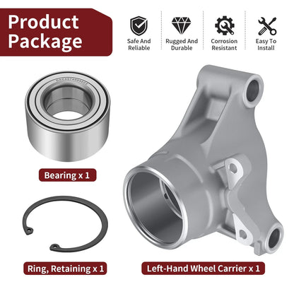 Left Wheel Carrier with Bearing for Polaris Sportsman X2 500 EFI (2006-2009)