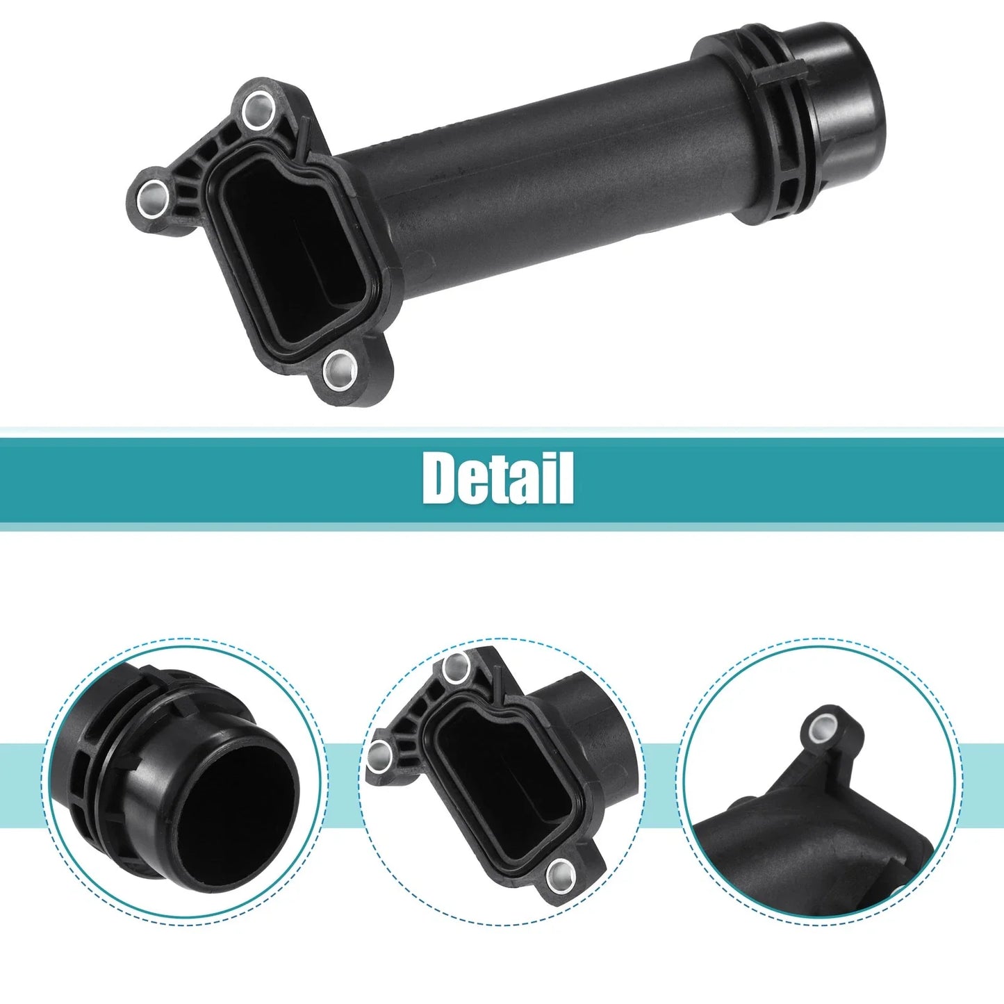 Engine Coolant Hose Connector for BMW E90 E91 E92 E93 X1 X3 X4