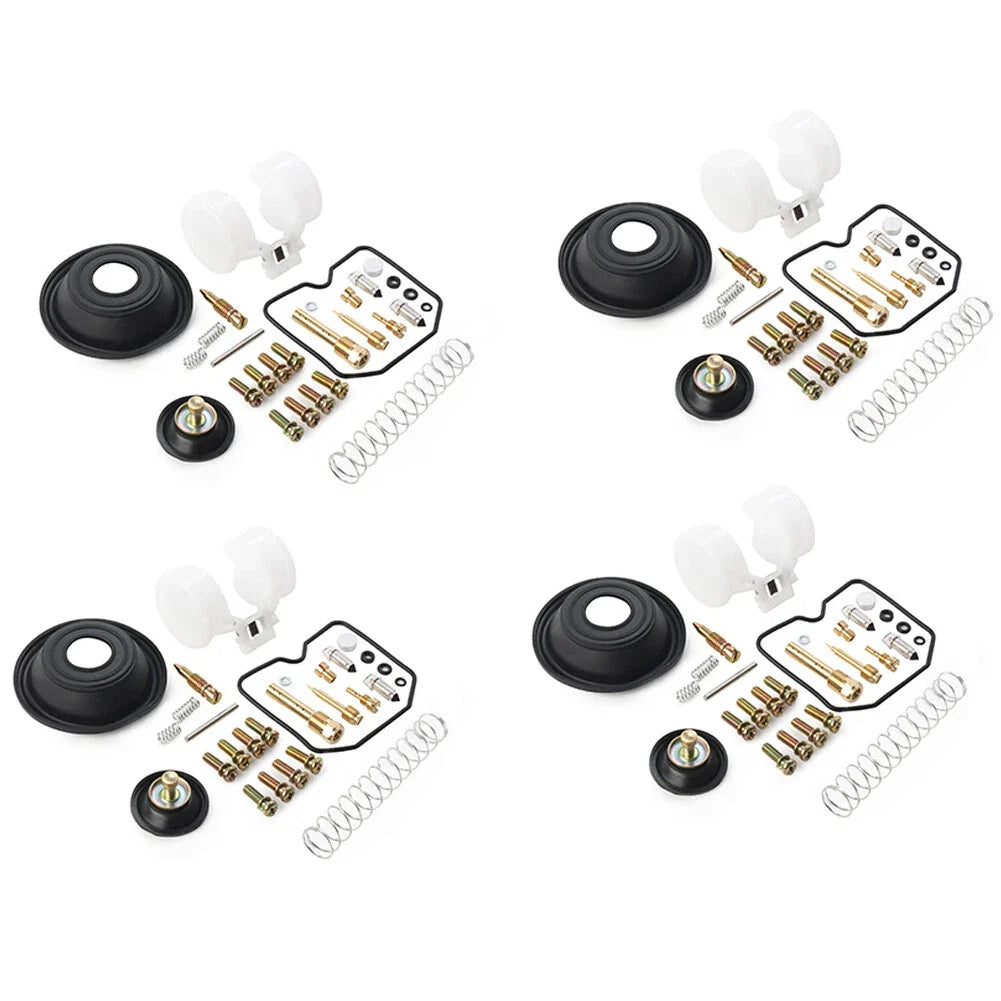 Carburetor Repair Kit Diaphragm 4 x Set for KAWASAKI Voyager XII ZG1200 (1986-2003)