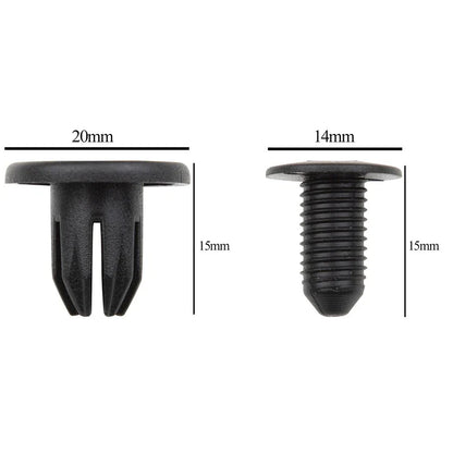 20x Inner Wheel Arch Liner Fastener Clip Kit for Mini Cooper (2001–2013)