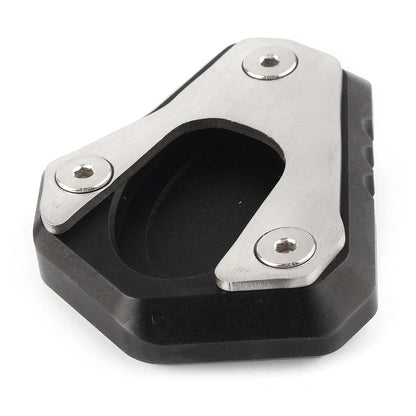 Side Stand Kickstand Foot Plate Pad for Kawasaki Z800 (2013-2016) Black