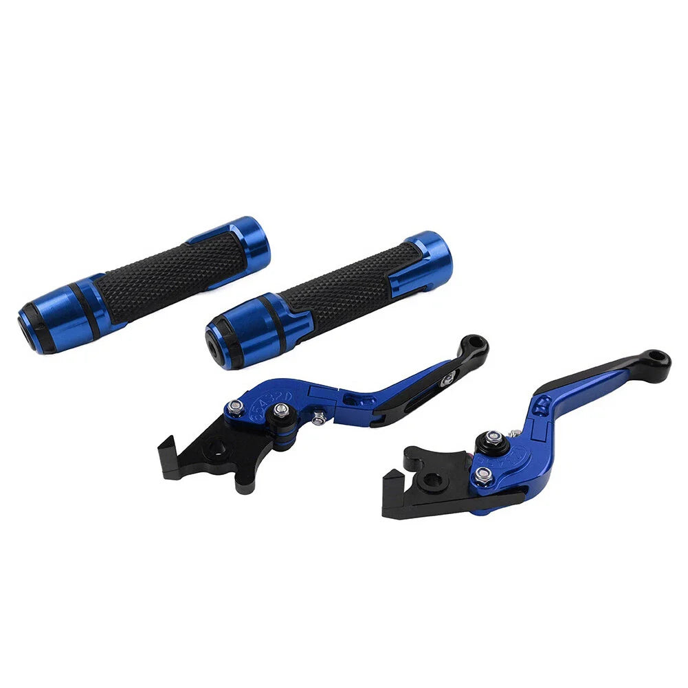 Blue Extendable Brake Clutch Levers for Honda CBR150R CBR250R (2011-2017)