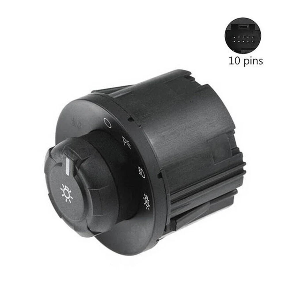 Truck Headlamp Fog Lamp Control Switch for Ford F250 F350 Super Duty (2005-2007)