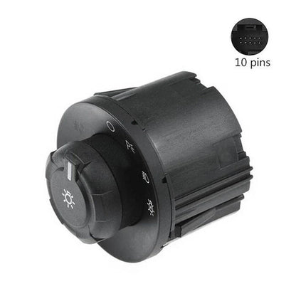 Truck Headlamp Fog Lamp Control Switch for Ford F250 F350 Super Duty (2005-2007)