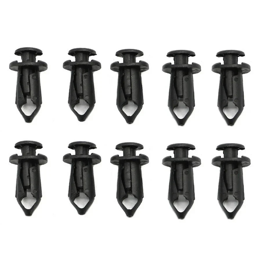 100 Pcs Plastic Mixed Size Fastener Clips for Car ATV UTV Body Trim