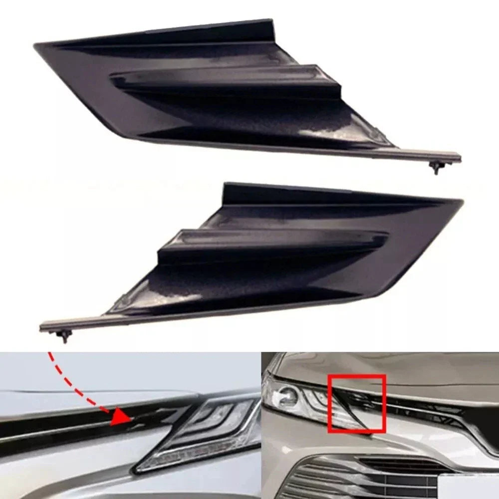 Front Bumper Grille Trim Cover for 18-20 Toyota Camry (2018-2020)