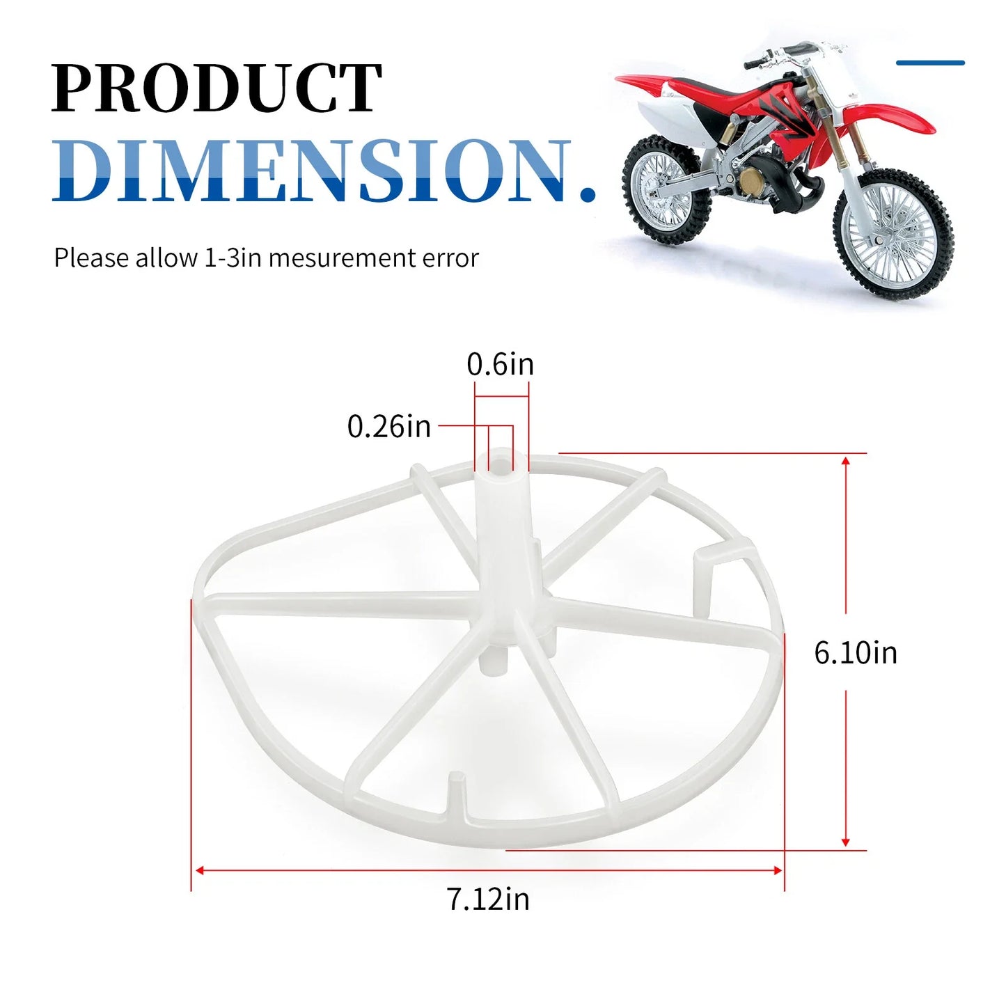 Air Filter Cage Element Holder for Honda CR125R (2002–2007)