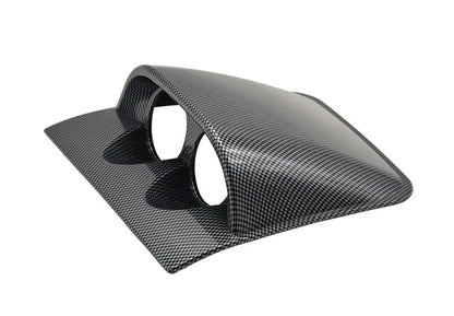 2" 52mm Dual Hole Dashboard Gauge Pod Mount Holder for Universal Car Models